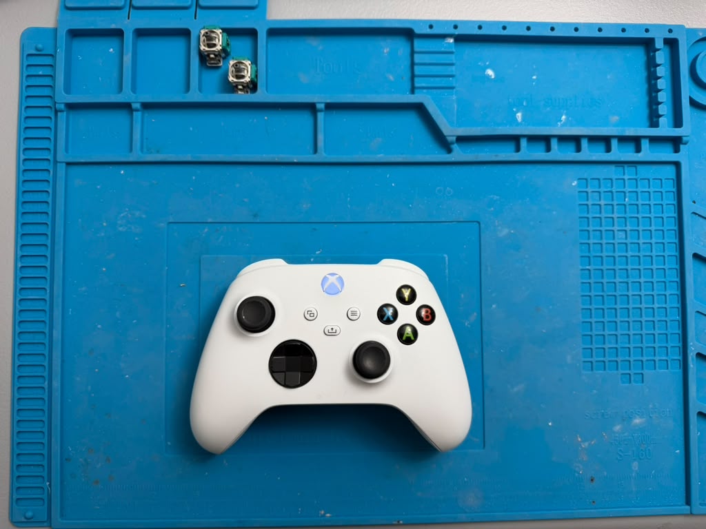 Xbox controller after repair closed